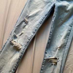 Ultra high rise super skinny jeans